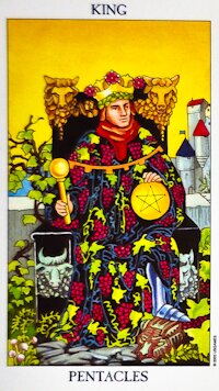 King of Pentacles Tarot Card Meanings