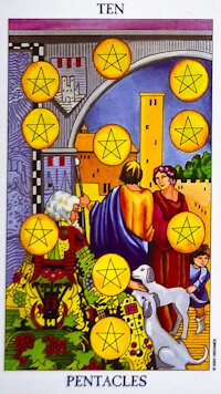 Ten of Pentacles